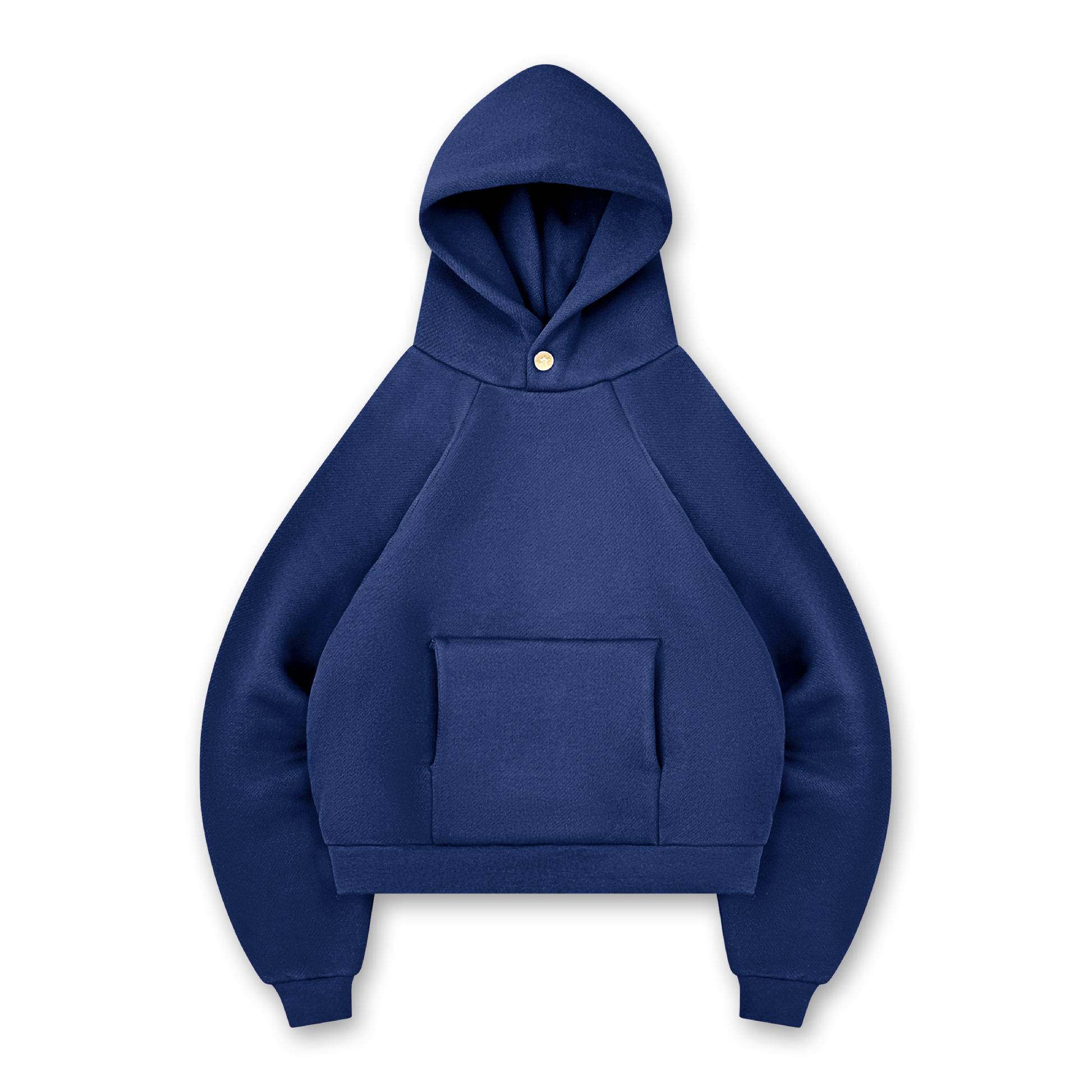 STAR BUTTON HOODIE - vwoollo