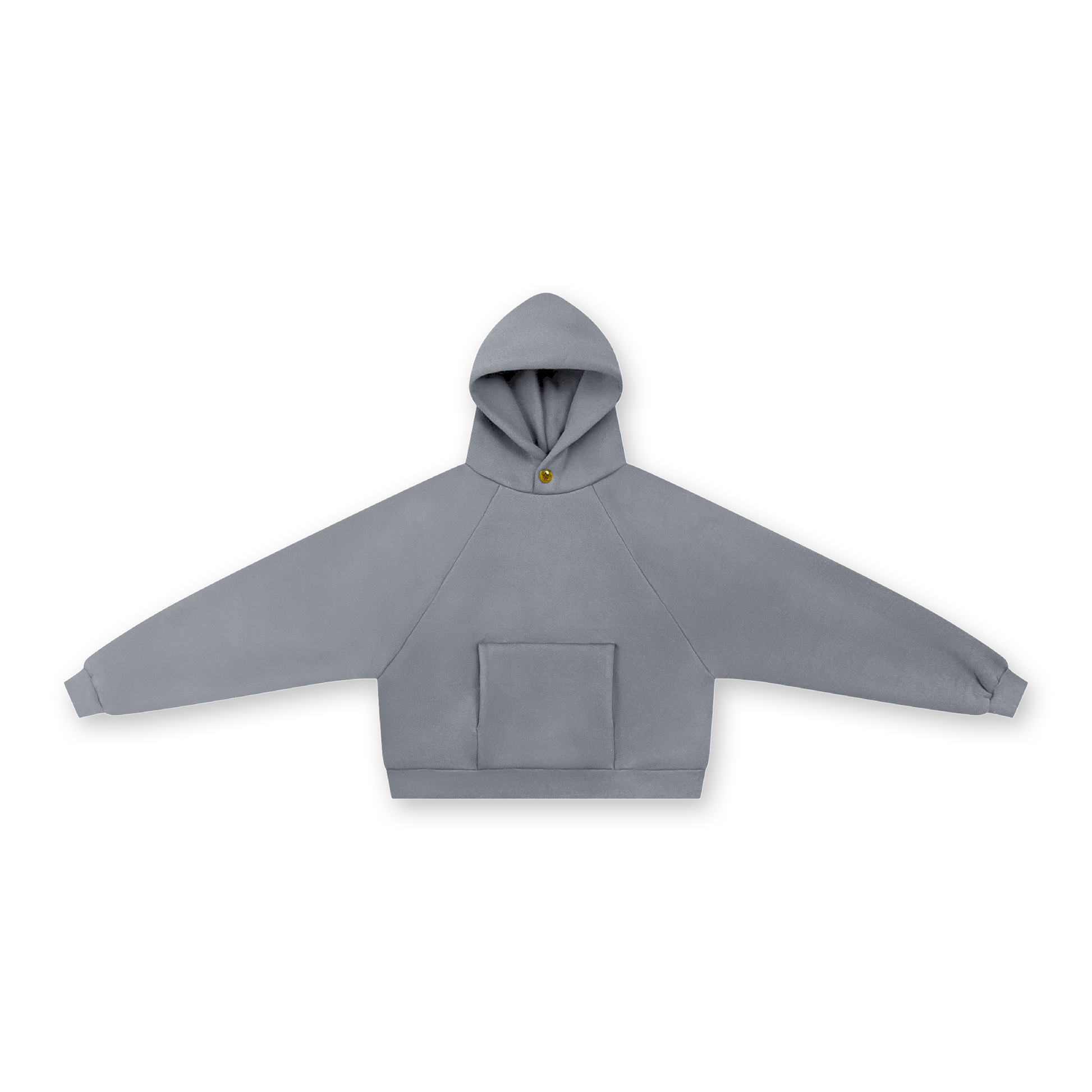 STAR BUTTON HOODIE - vwoollo