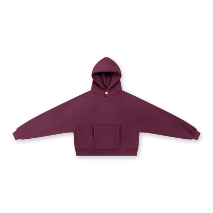 STAR BUTTON HOODIE - vwoollo