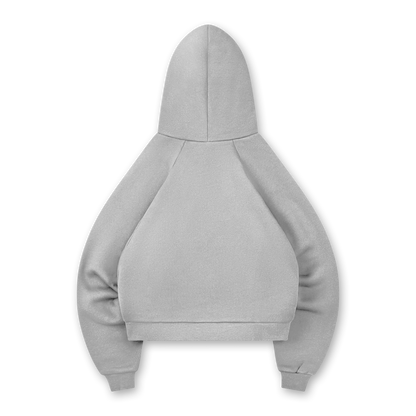 STAR BUTTON COTTON HOODIE - vwoollo