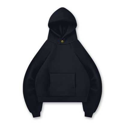 STAR BUTTON HOODIE - vwoollo