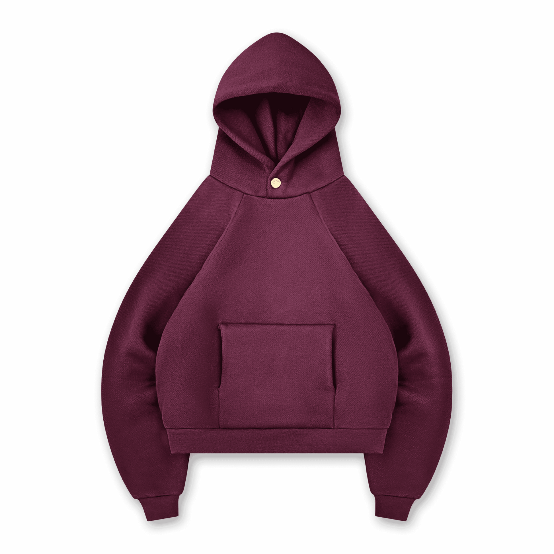 STAR BUTTON HOODIE - vwoollo