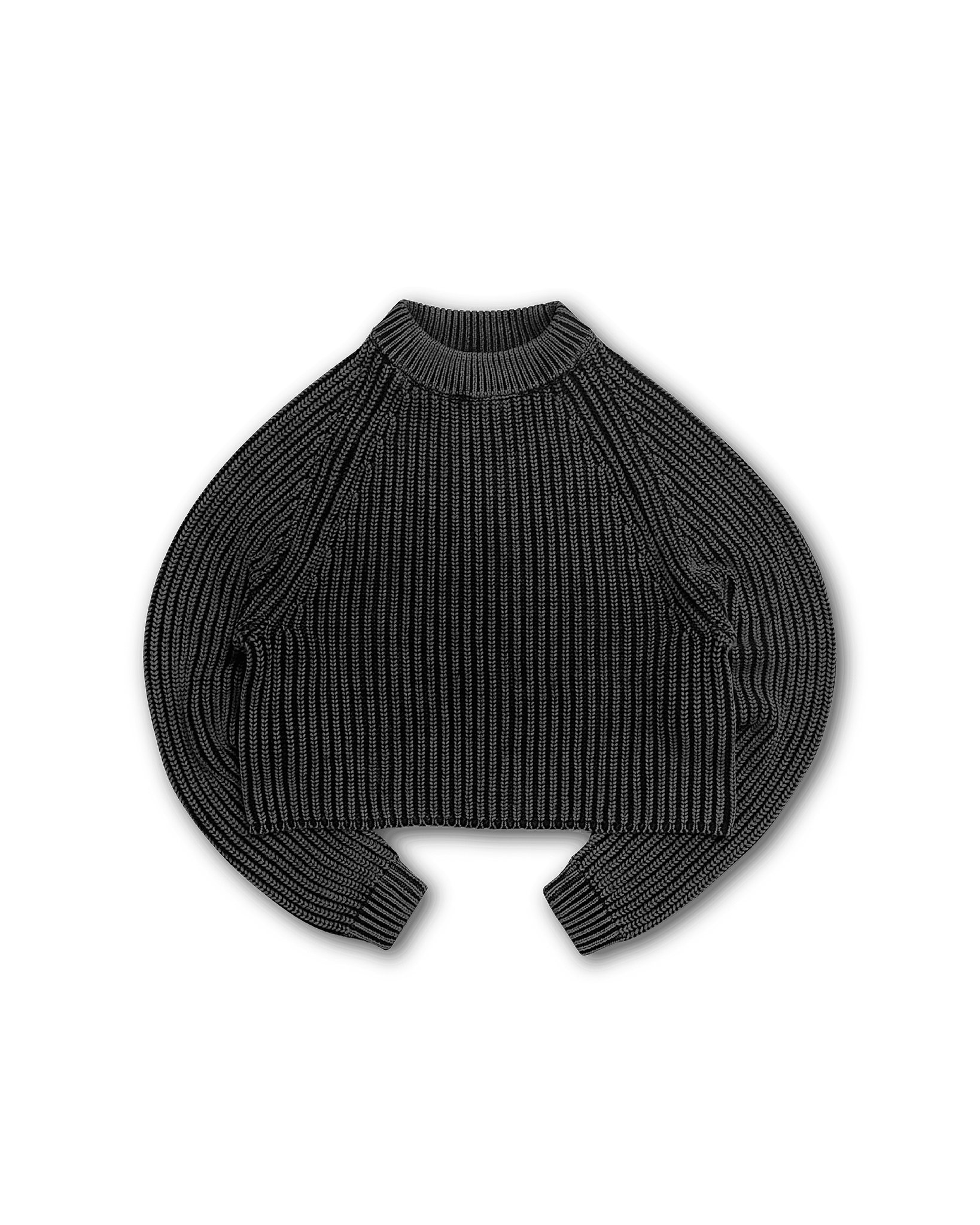HEAVY KNIT SWEATER - vwoollo