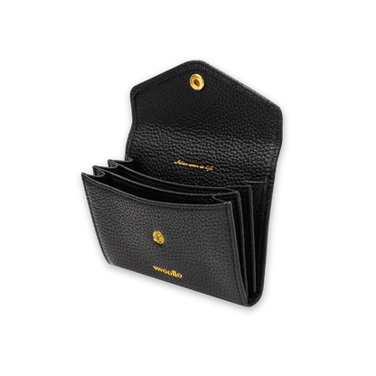 COMPACT LEATHER WALLET - vwoollo