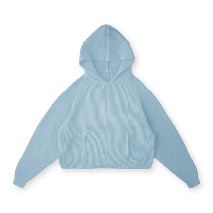 STAR KNIT HOODIE - vwoollo